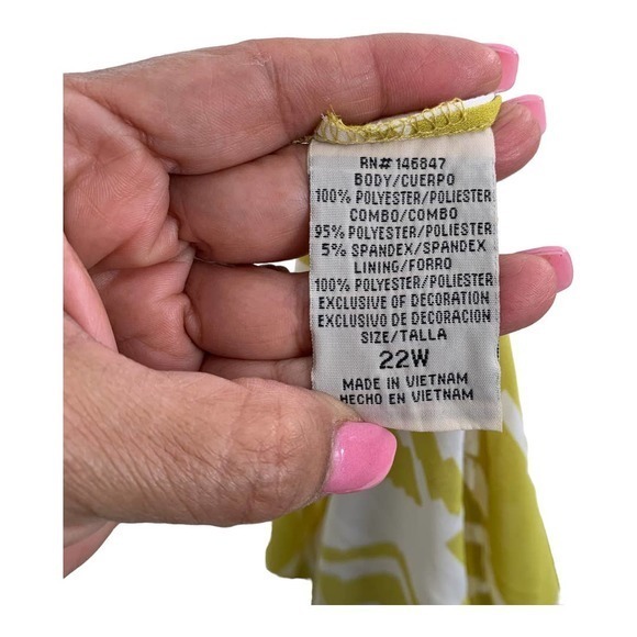 Maya Brooke Light‎ Green Lined Kimono/Duster Sz 22 - Picture 4 of 6